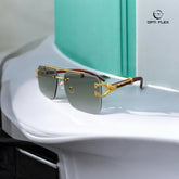 Millionaire D/B Green Sunglass