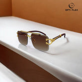 Millionaire D/B Brown Sunglass