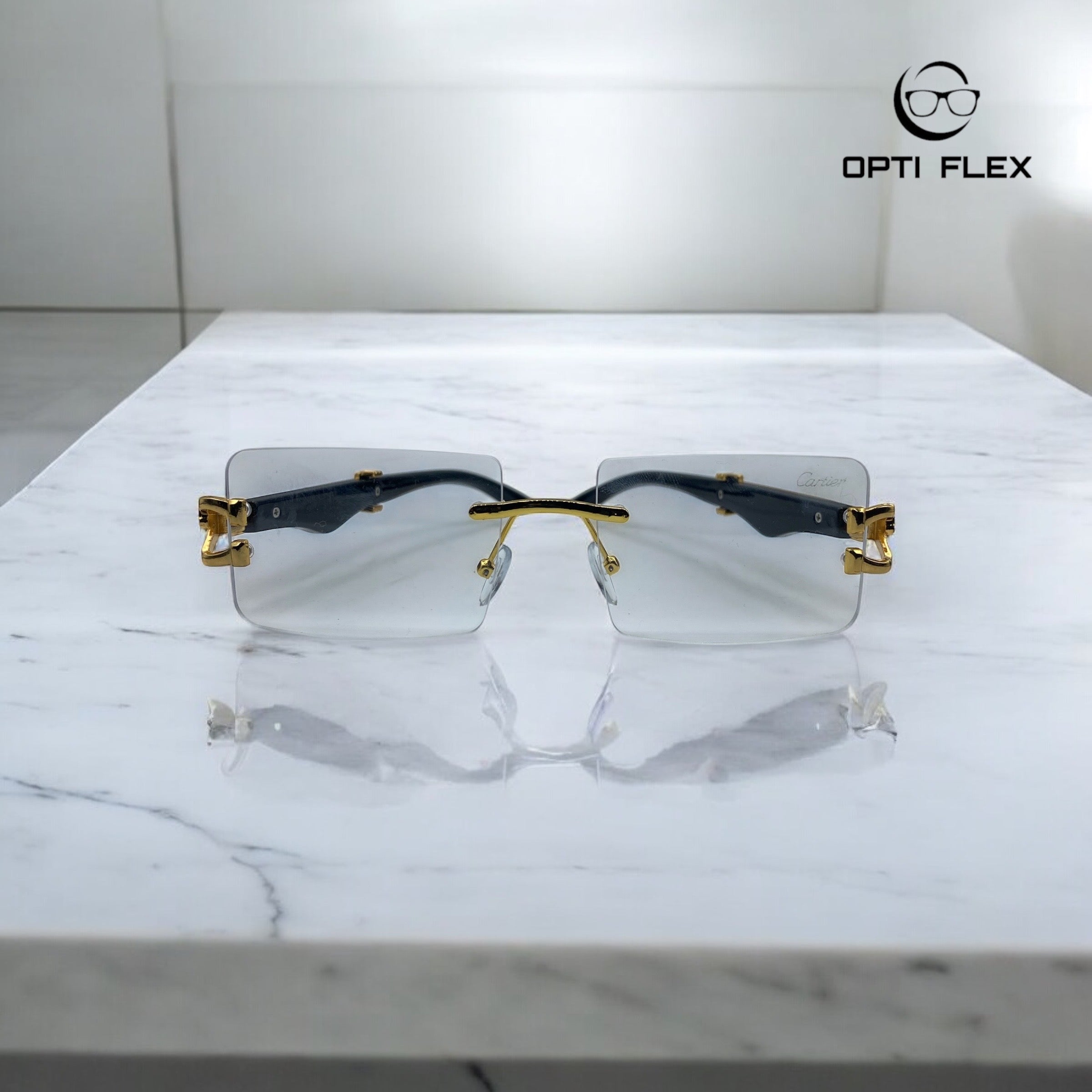Millionaire Transparent Sunglass