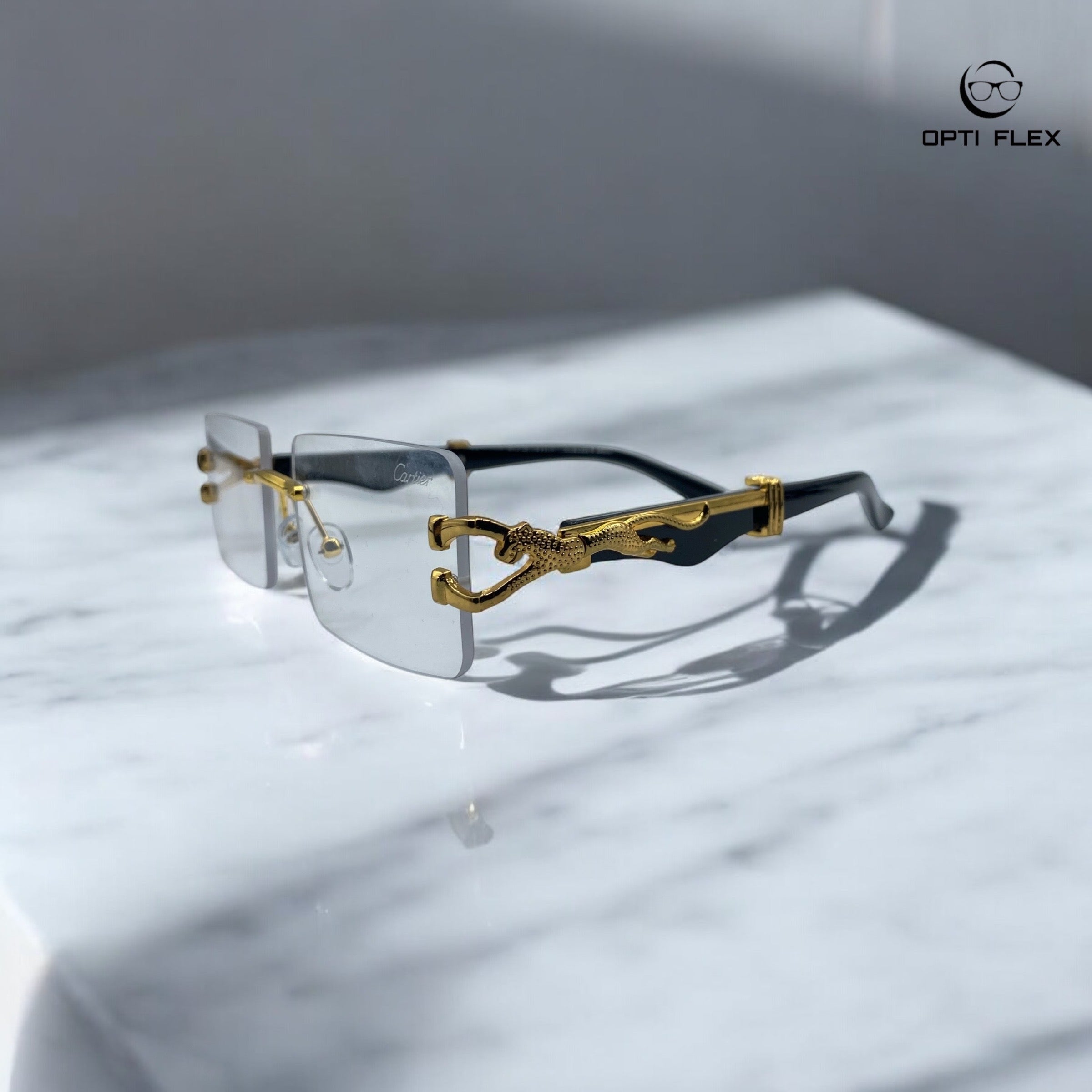 Millionaire Transparent Sunglass